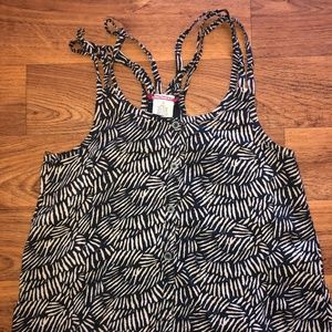 Union Bay Womens Racerback Tank Crop Top